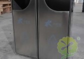 戶外購物商場(chǎng)廣場(chǎng)分類垃圾桶