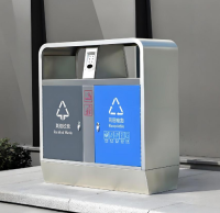 環衛雙分類不銹鋼垃圾桶，為現代城市注入綠色靈魂