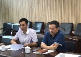 深圳市城管局分類中心調研快遞包裝回收利用情況
