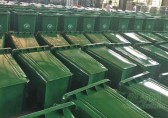 廣安市再增分類環(huán)保鋼制垃圾桶助力創(chuàng)文