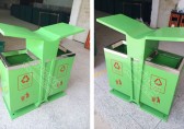 北京工業區分類垃圾桶添樂趣
