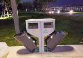 三亞聯手鋼制垃圾桶廠家 打造全國文明城市