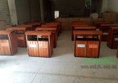 分類垃圾桶廠家專業定制分類果皮箱亮相深圳公園景區