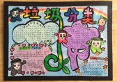 小學生提倡垃圾分類手抄報