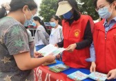 官塘社區開展垃圾分類宣傳志愿服務活動