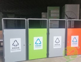 深圳中學(xué)不銹鋼垃圾桶環(huán)保與美觀的完美融合