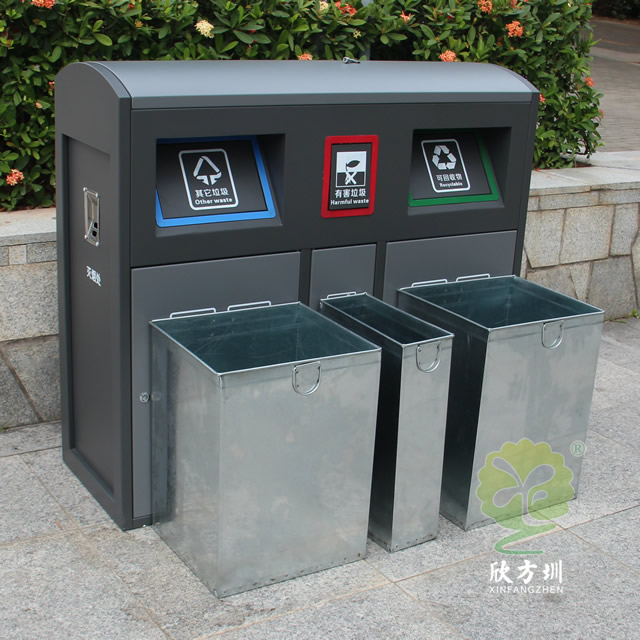 干濕分類(lèi)垃圾桶